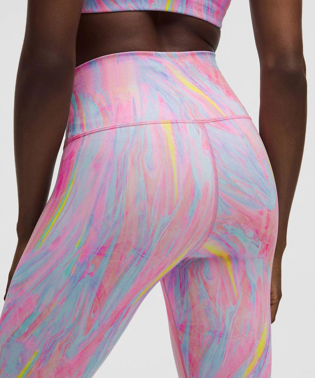 Wunder Train High Rise Tight - 25" In Rainbow