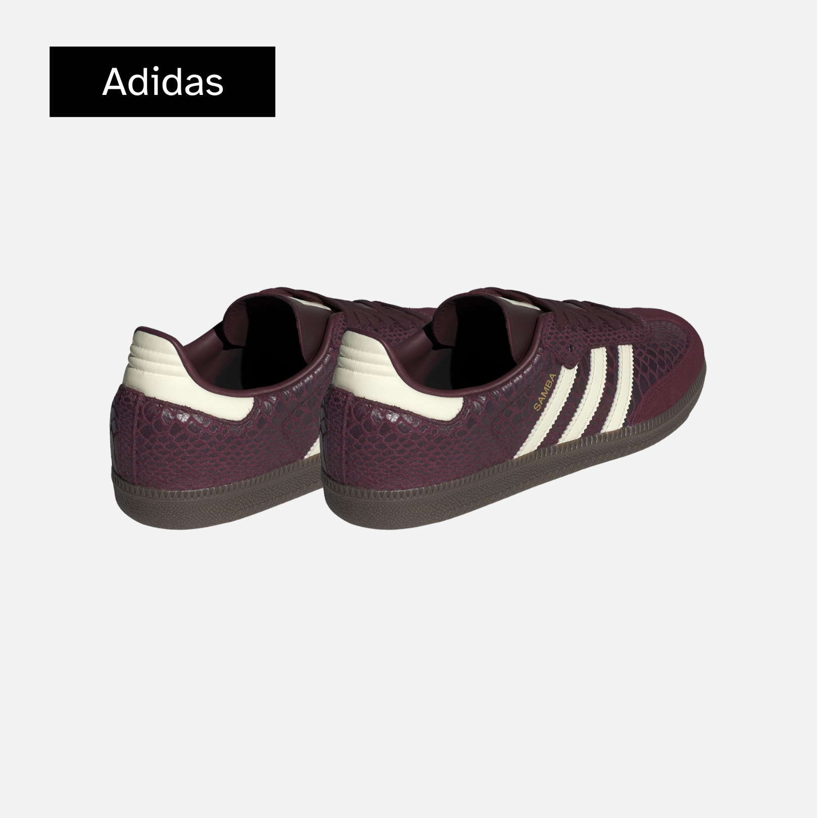 adidas Wmns Samba OG 'Maroon Cream White Gold'