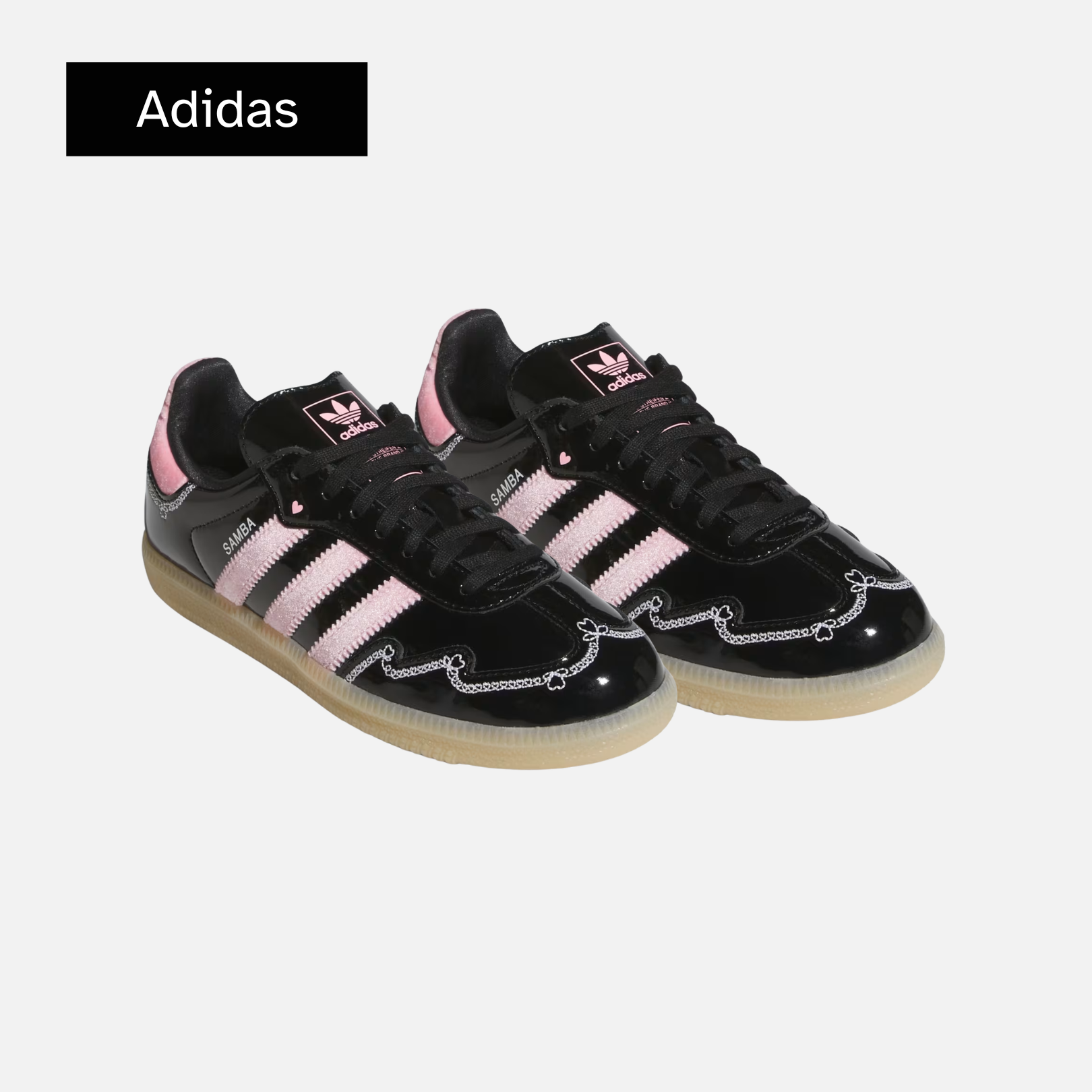 adidas Samba OG Valentine's Day Black Light Pink (2026) (GS)