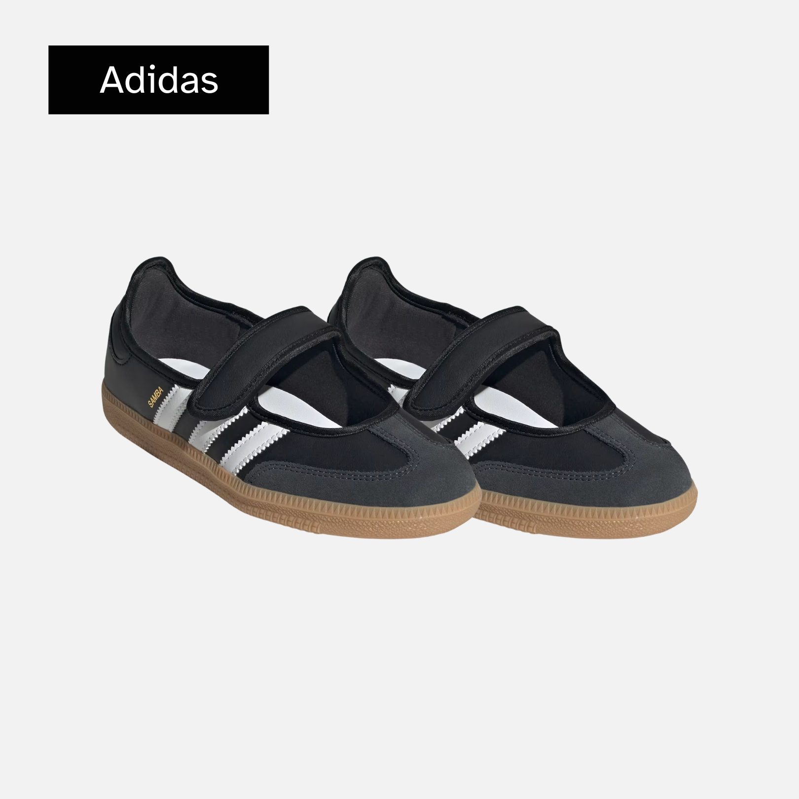 adidas Samba Jane Black White Gum (GS)
