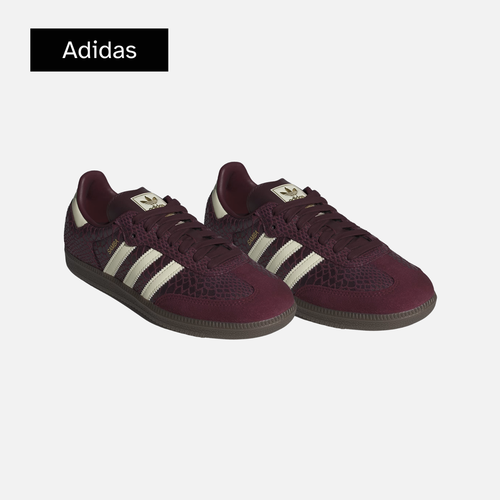adidas Wmns Samba OG 'Maroon Cream White Gold'